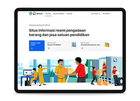 Thumbnail of Situs informasi resmi SIPLah